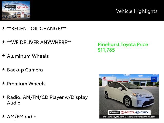 Used 2015 Toyota Prius Two FWD image 14