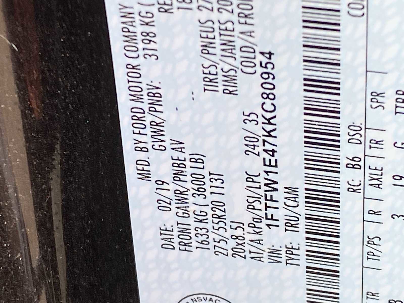 Used 2019 Ford F150 Lariat w/ Equipment Group 502A Luxury image 23