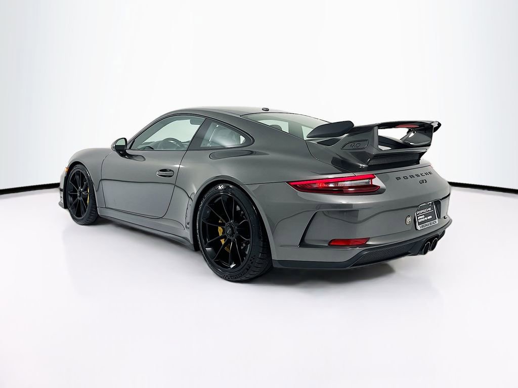 Certified 2018 Porsche 911 GT3 w/ Sport Chrono Package RWD image 2