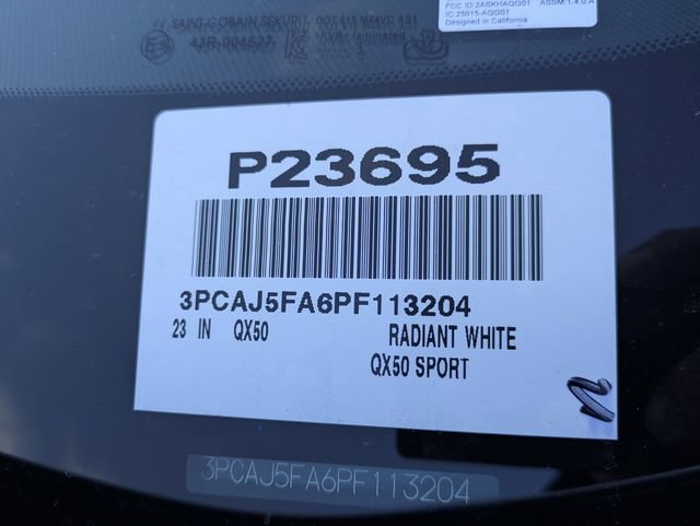 Used 2023 INFINITI QX50 Sport image 40