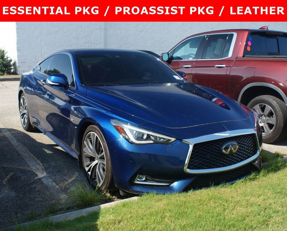 Used 2020 INFINITI Q60 3.0t Luxe w/ Essential Package