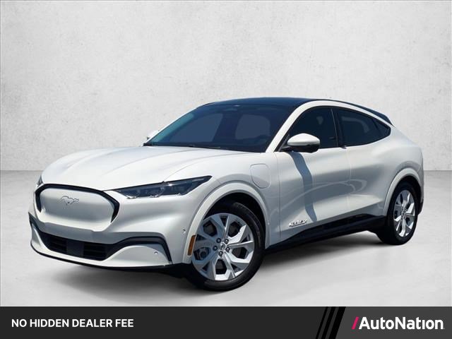 Used 2022 Ford Mustang Mach-E Premium w/ Ice White Appearance Package RWD image 1