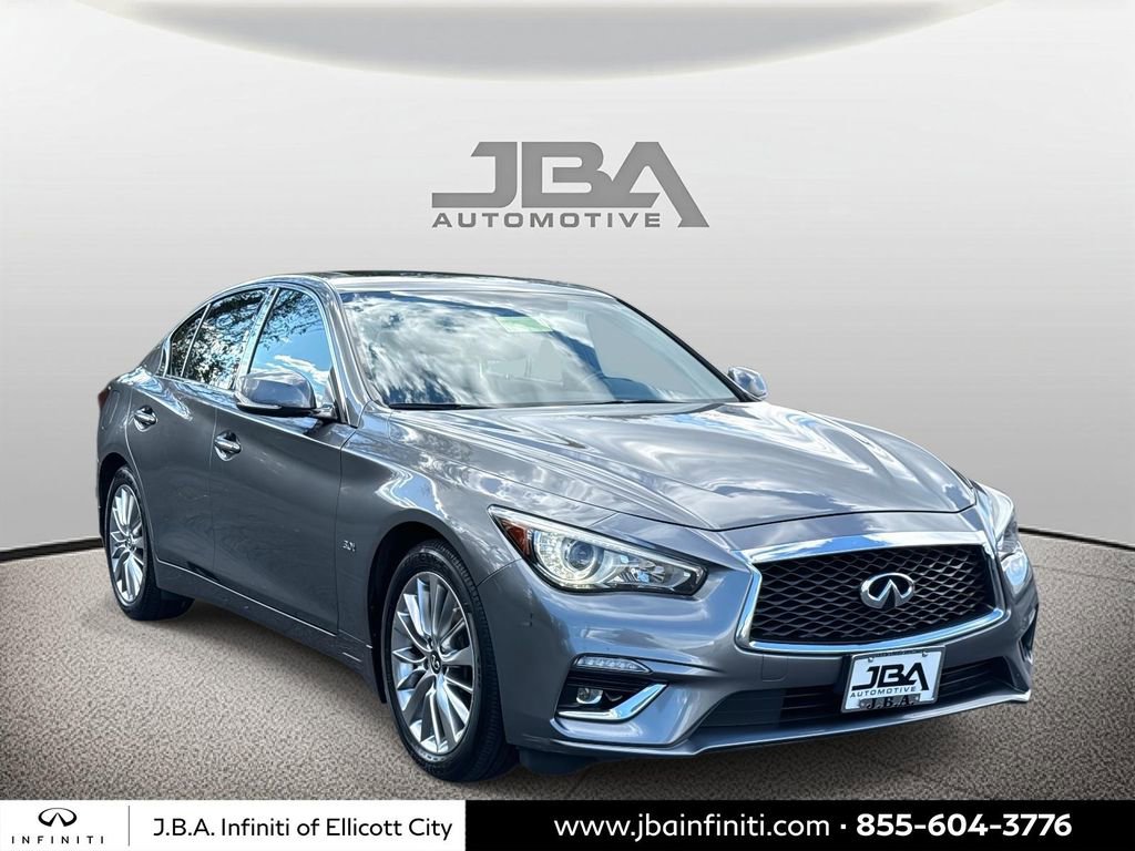 Used 2019 INFINITI Q50 Luxe w/ Essential Package (3.0T Luxe)