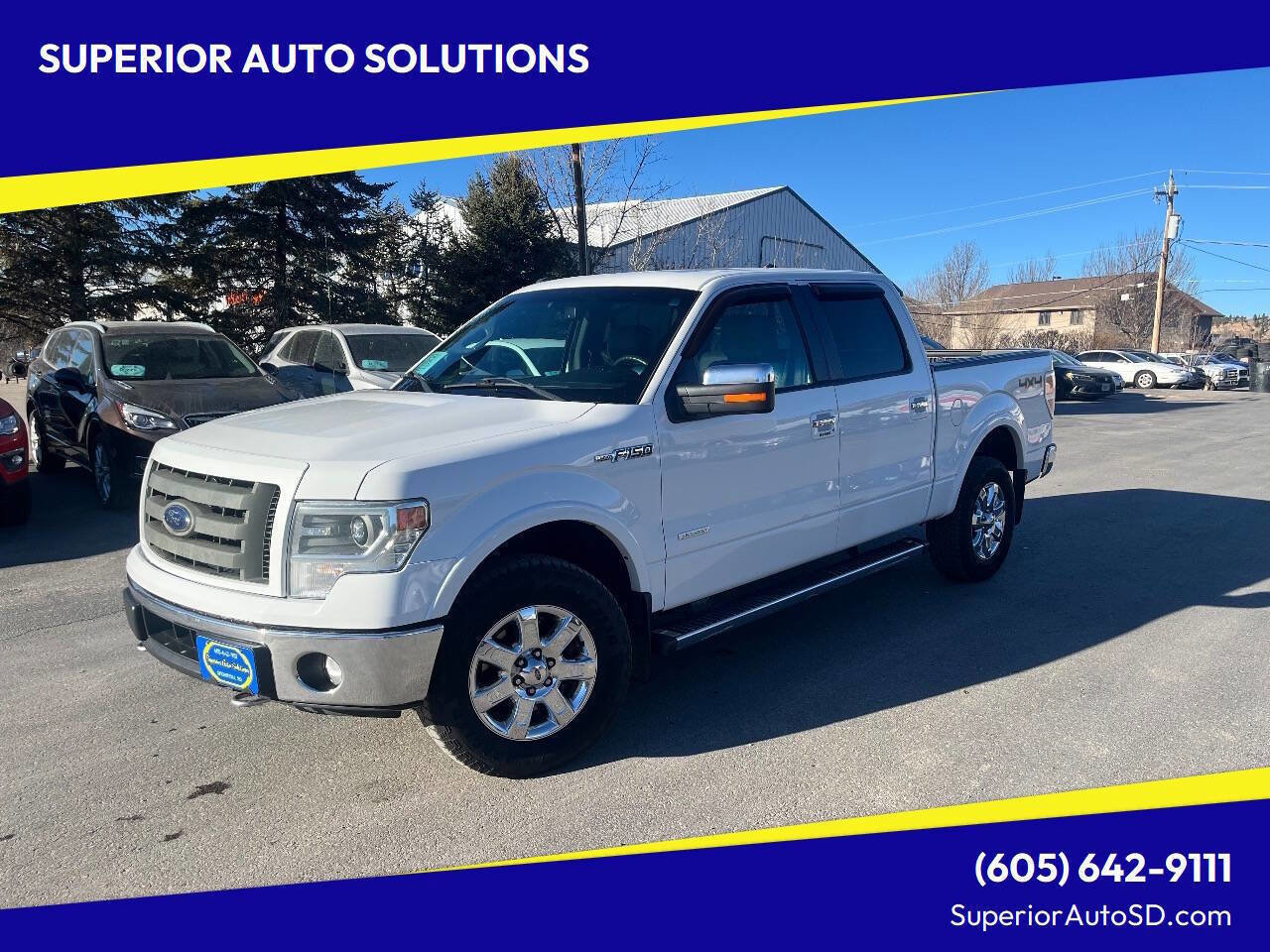 Used 2014 Ford F150 Lariat w/ Equipment Group 502A Luxury image 1