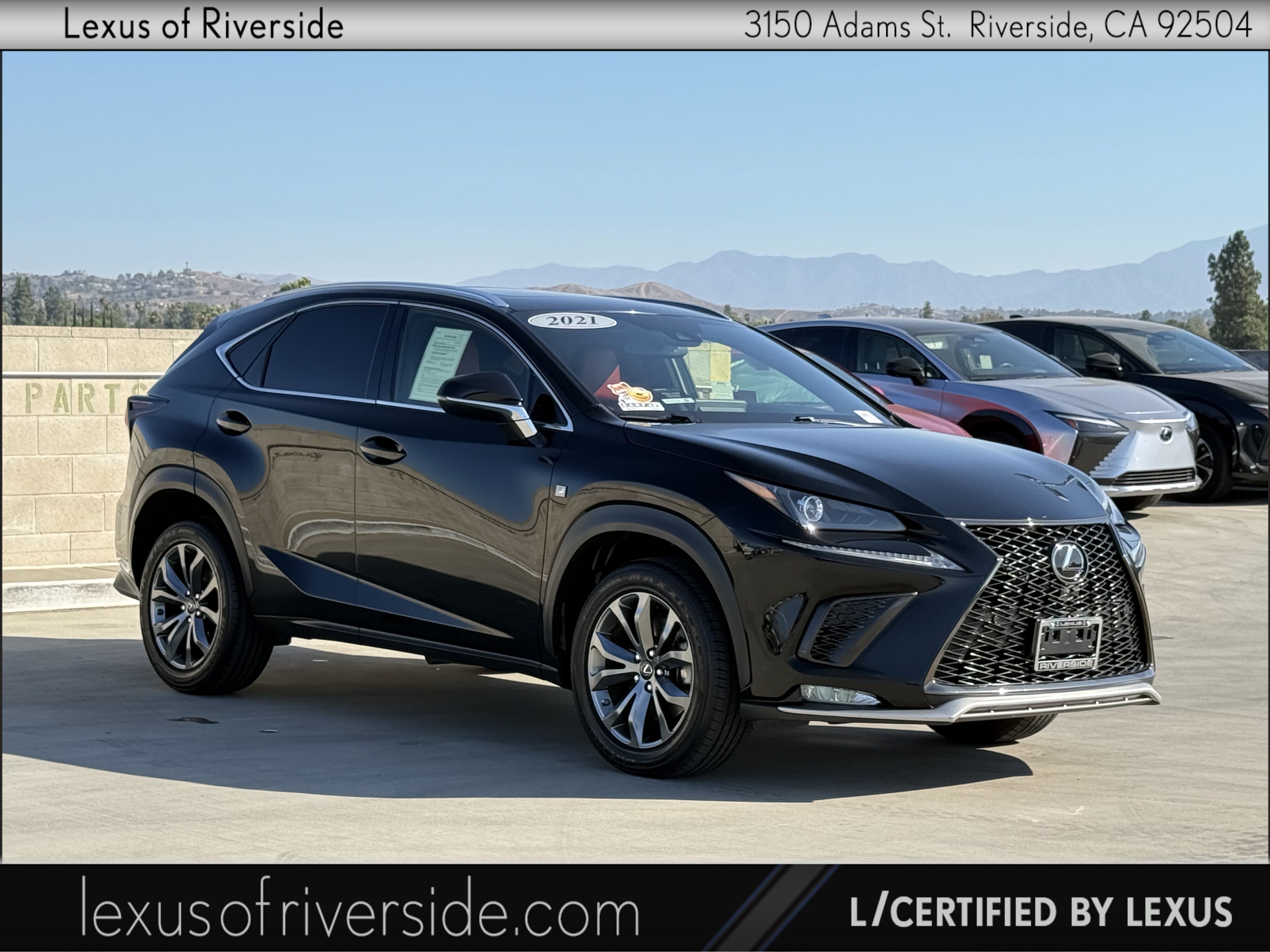 Certified 2021 Lexus NX 300 F Sport w/ F Sport Premium Package