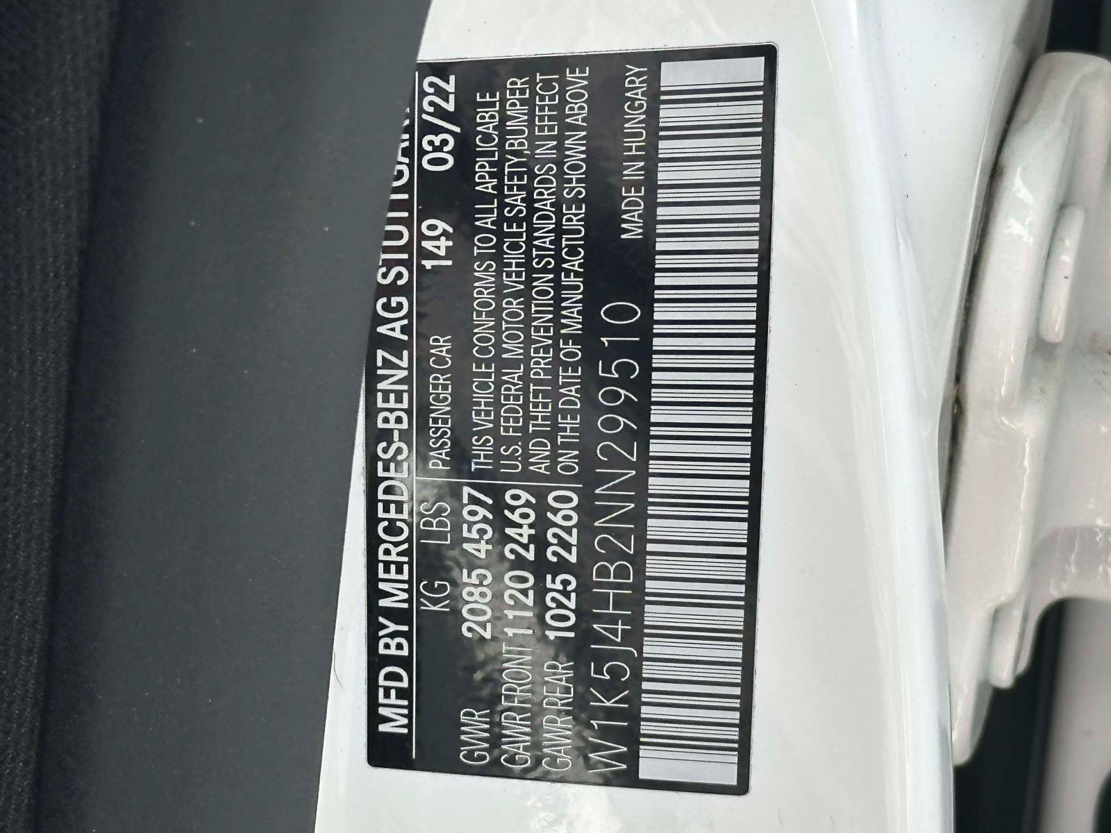 Certified 2022 Mercedes-Benz CLA 250 4MATIC image 15