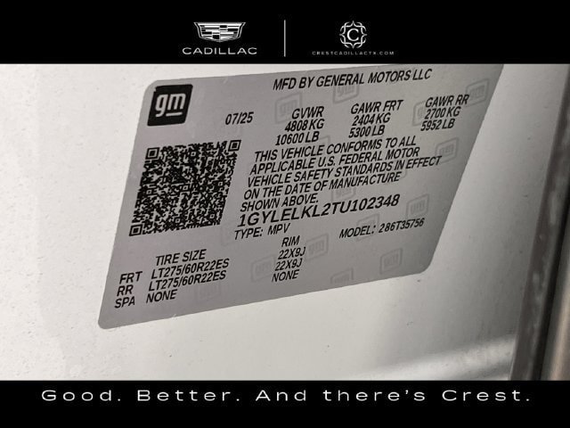 Certified 2026 Cadillac Escalade IQL Sport 1 AWD/4WD image 30