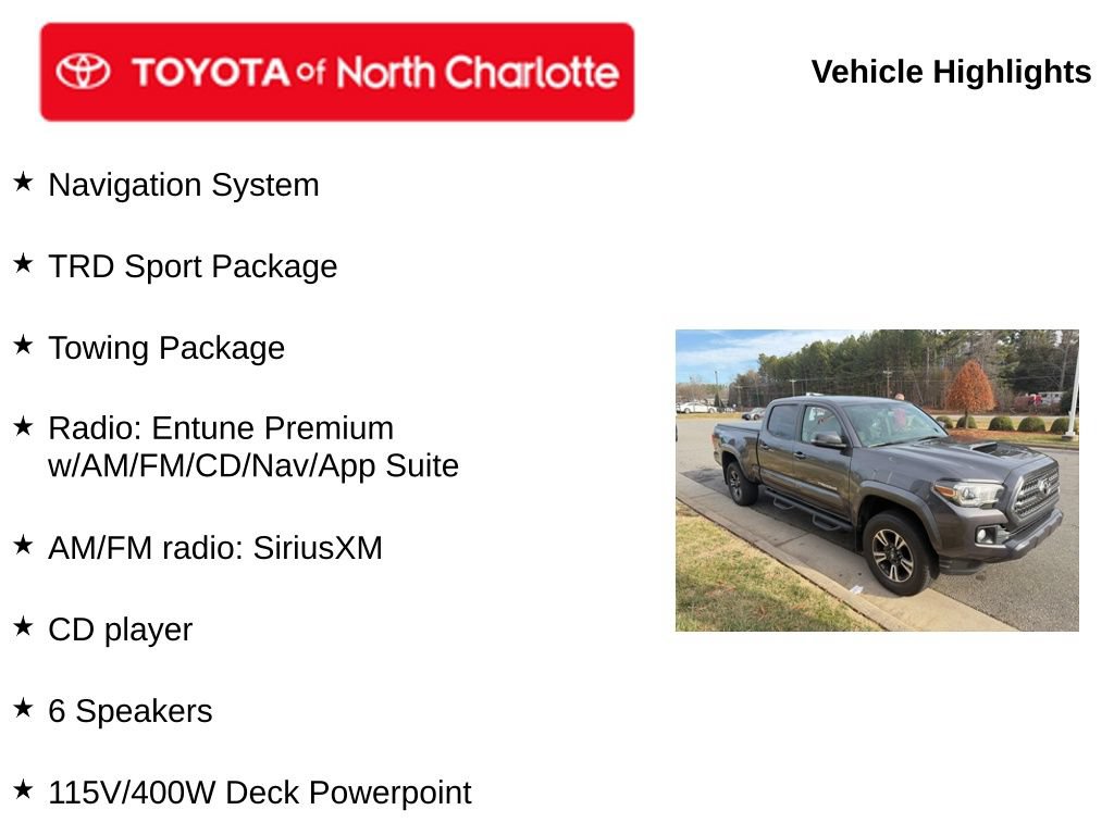 Used 2016 Toyota Tacoma TRD Sport w/ Towing Package RWD image 5