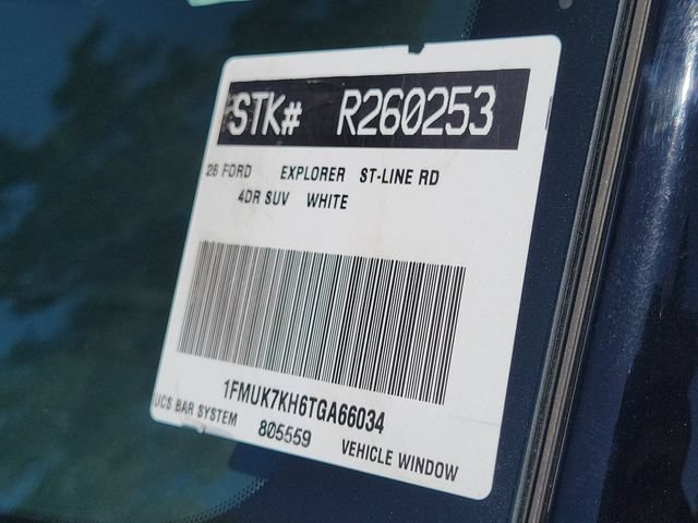 Used 2026 Ford Explorer ST-Line w/ ST-Line Street Pack RWD image 30