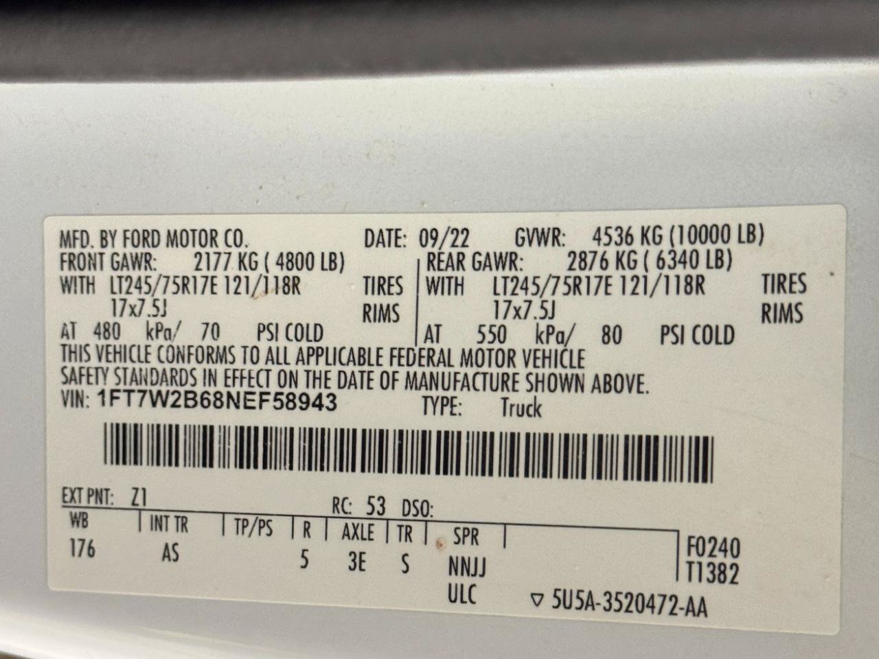 Used 2022 Ford F250 XL w/ Power Equipment Group AWD/4WD image 13