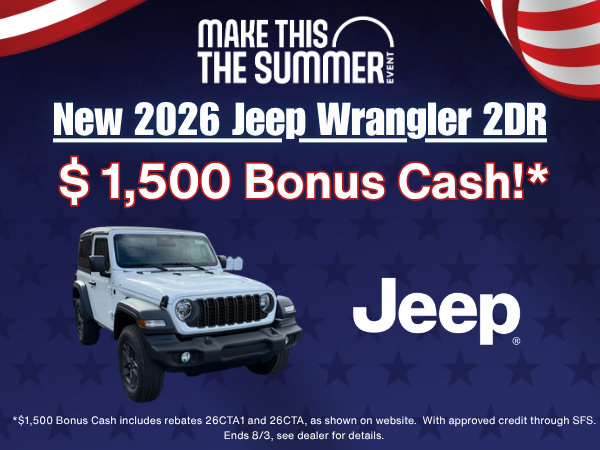 New 2026 Jeep Wrangler Sport AWD/4WD image 19