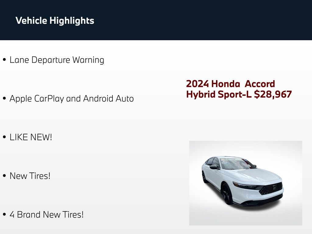 Used 2024 Honda Accord Sport image 4