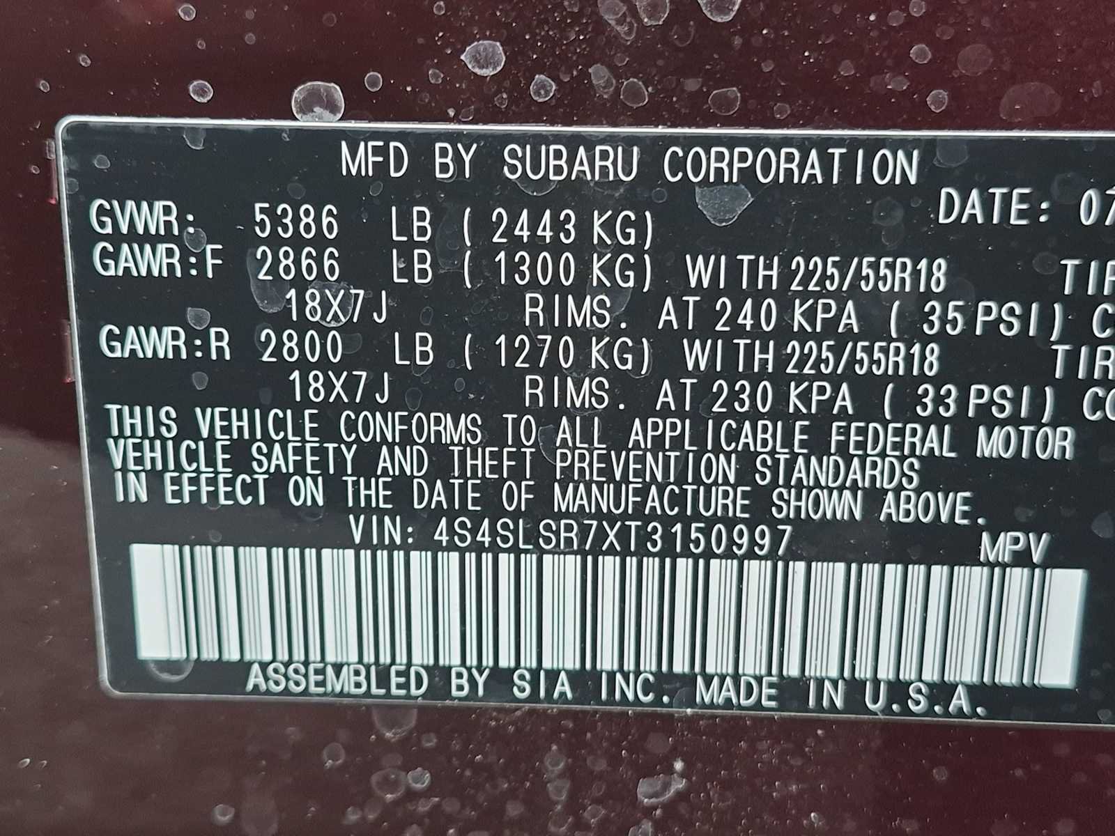 New 2026 Subaru Forester Touring AWD/4WD image 35