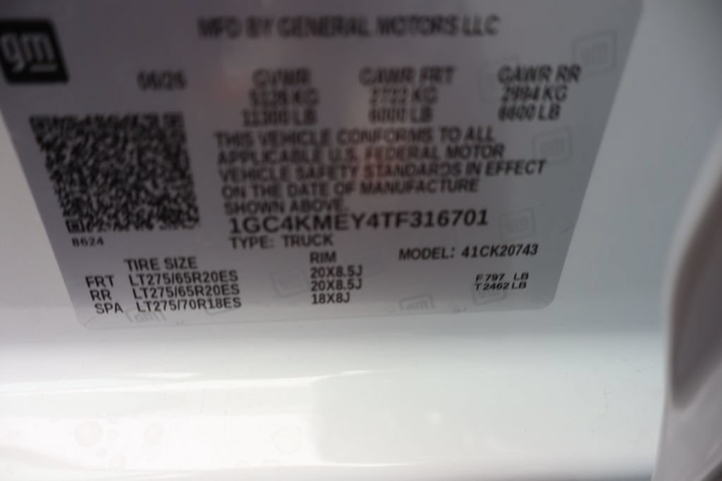 New 2026 Chevrolet Silverado 2500 Custom w/ Custom Value Package AWD/4WD image 28
