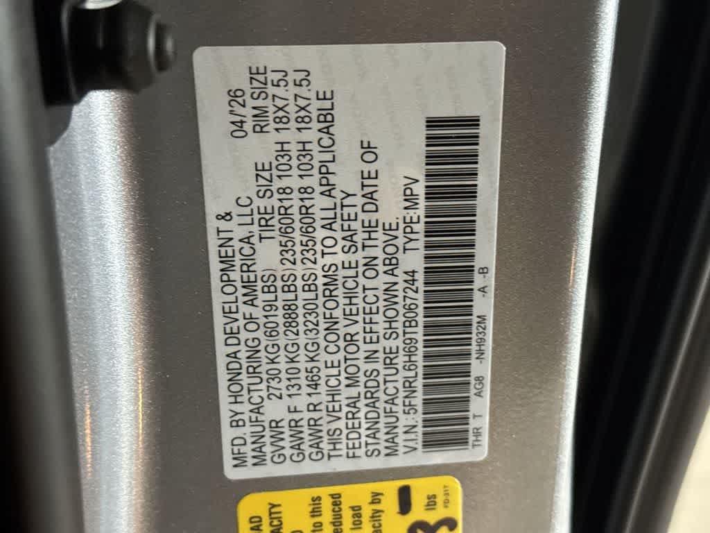 New 2026 Honda Odyssey EX-L image 28