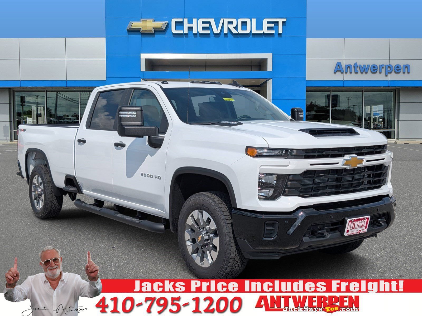New 2026 Chevrolet Silverado 2500 Custom w/ Custom Value Package