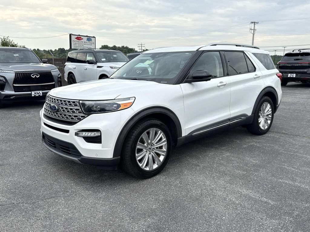 Used 2020 Ford Explorer Limited w/ Class III Trailer Tow Package RWD image 24