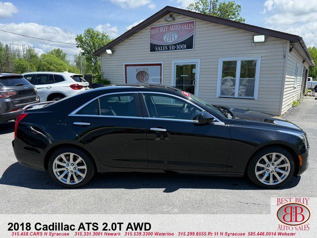 Used 2018 Cadillac ATS 2.0T AWD Sedan w/ Sky and Shine Package image 2