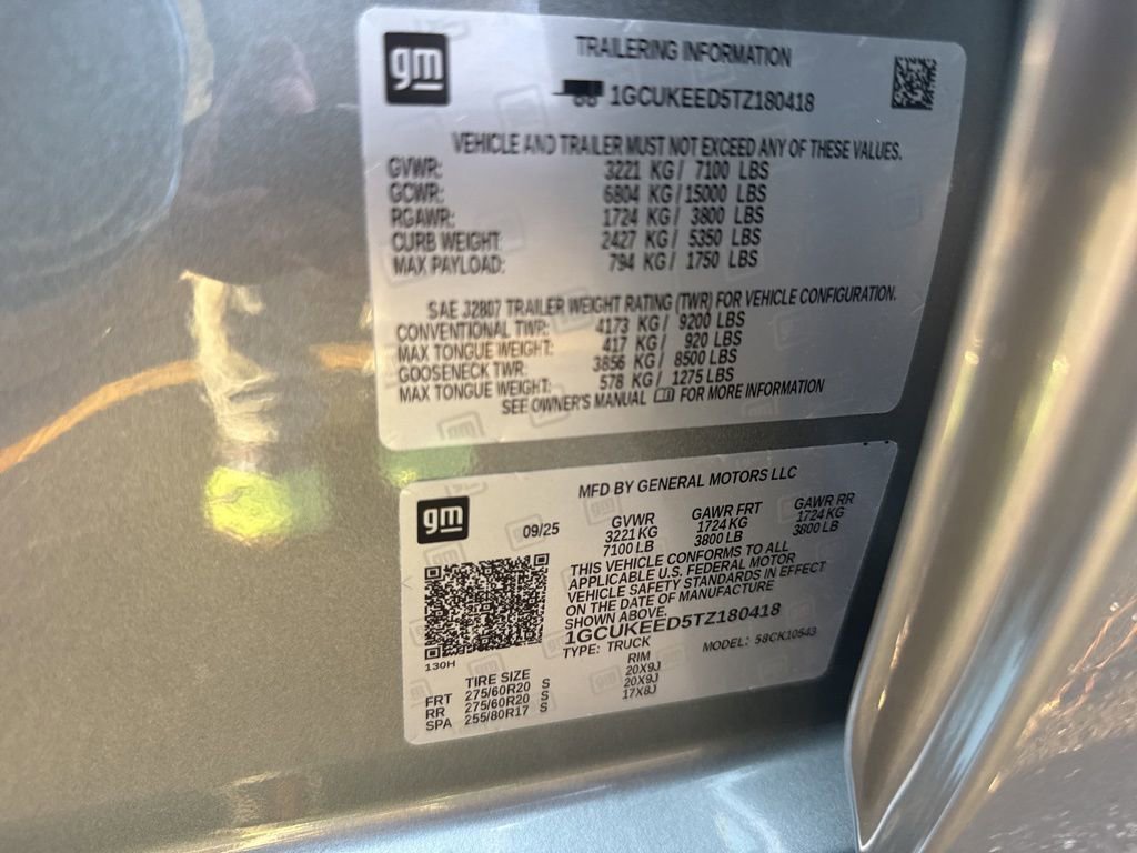 New 2026 Chevrolet Silverado 1500 RST w/ Redline Edition image 24