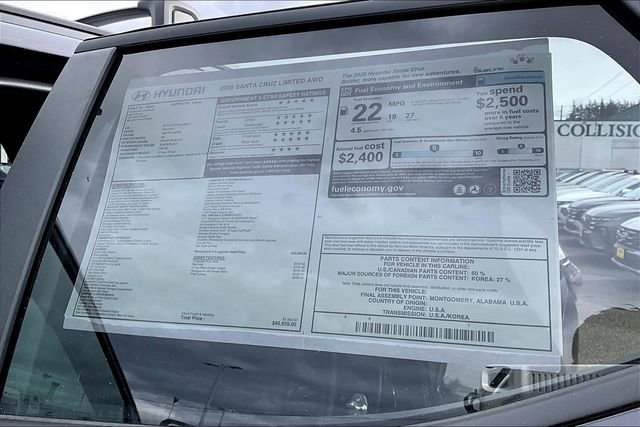 Used 2025 Hyundai Santa Cruz Limited image 5