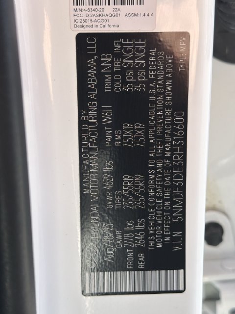 Certified 2024 Hyundai Tucson SEL w/ Convenience Package FWD image 36