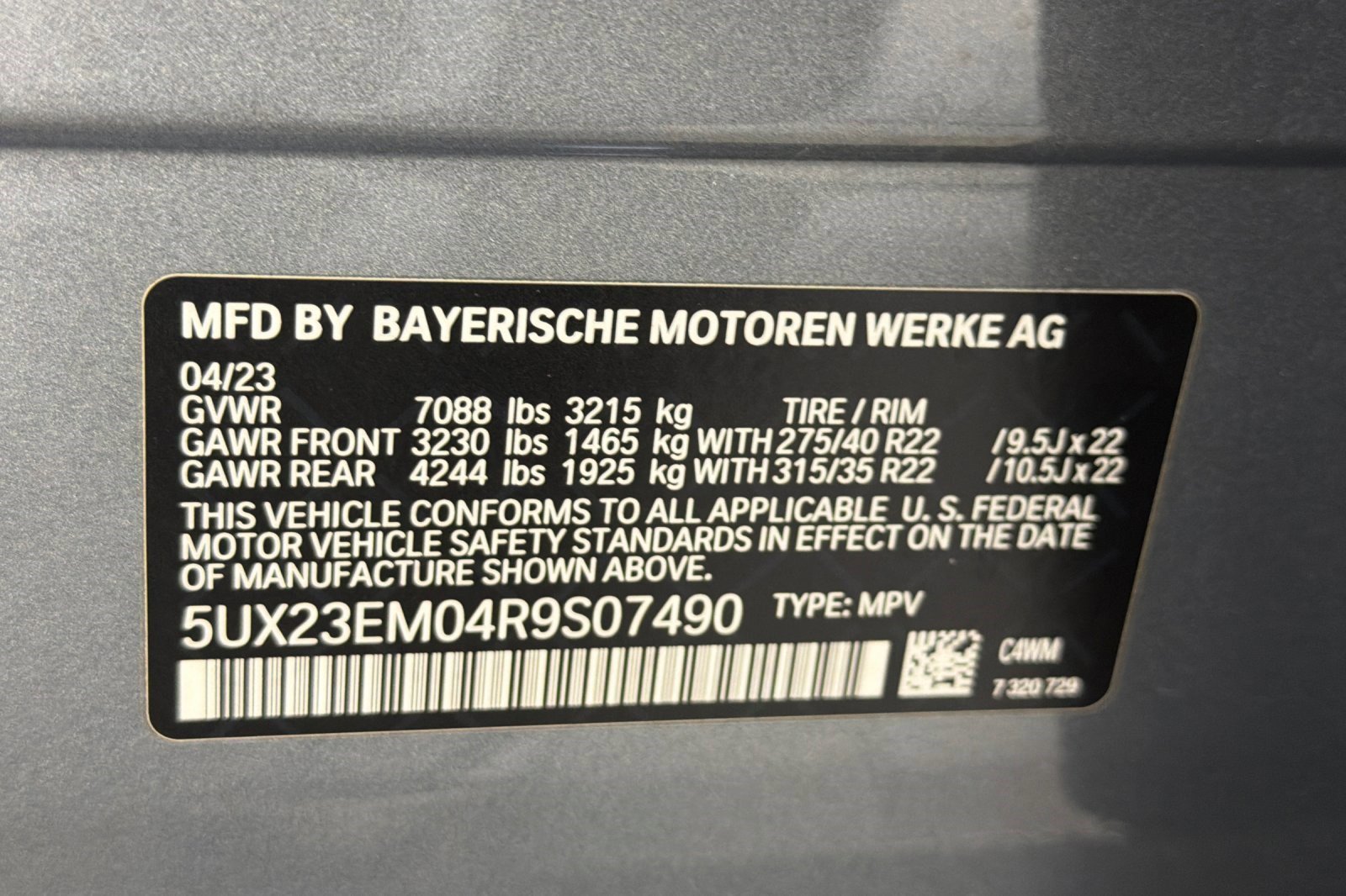 Used 2024 BMW X7 xDrive40i w/ Climate Comfort Package AWD/4WD image 19