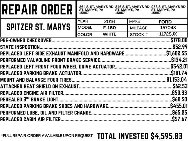 Used 2016 Ford F150 XLT w/ Equipment Group 302A Luxury image 4