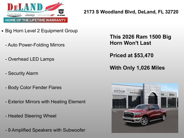 New 2026 RAM 1500 Big Horn image 24