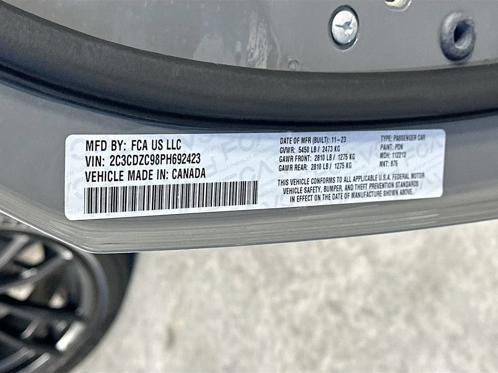 Used 2023 Dodge Challenger SRT Hellcat RWD image 36