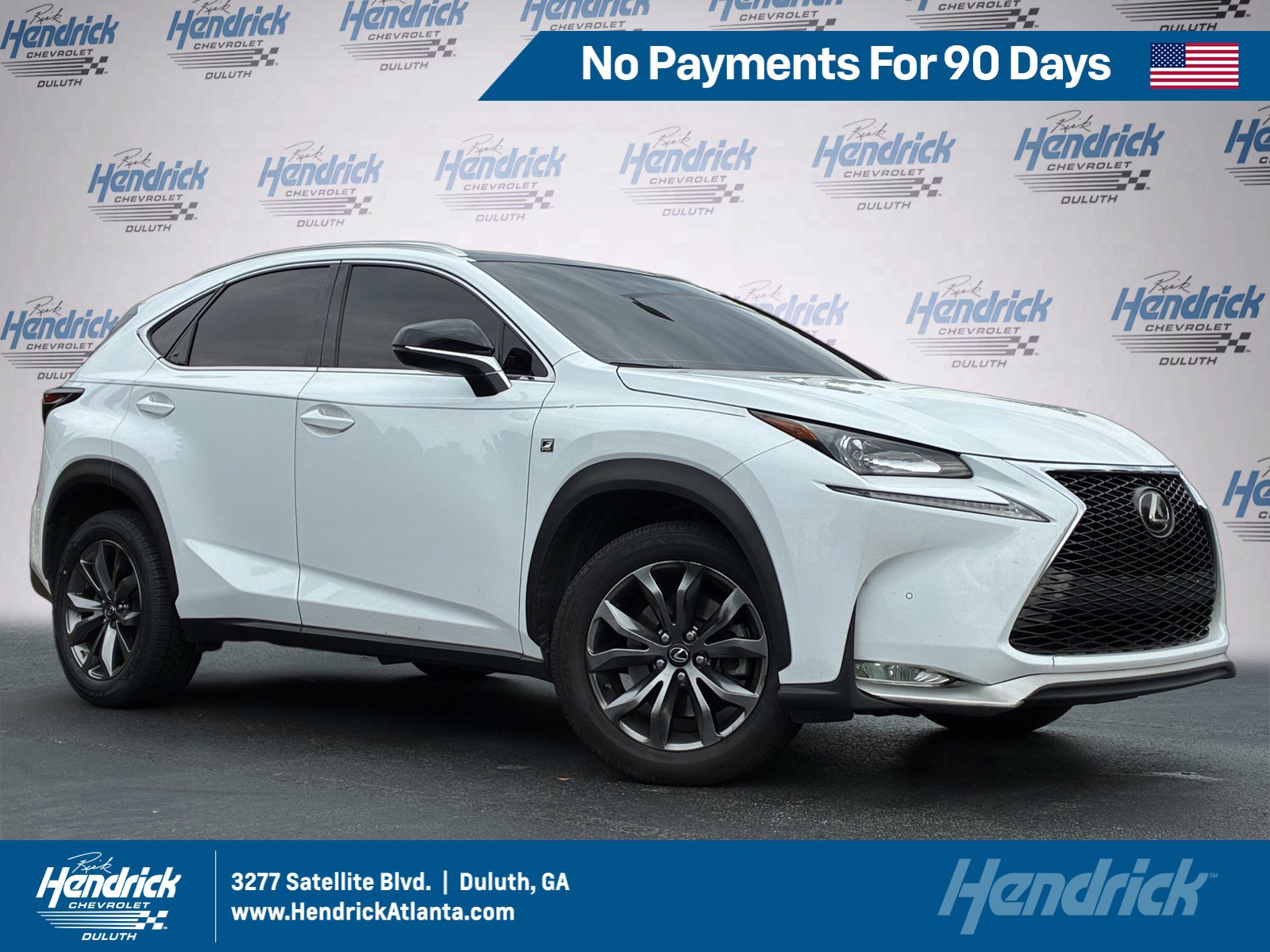 Used 2017 Lexus NX 200t F Sport w/ F Sport Premium Package AWD/4WD image 1
