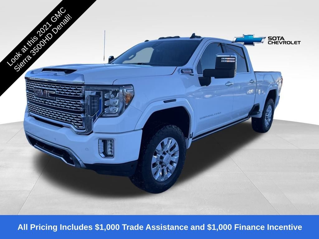 Used 2021 GMC Sierra 3500 Denali w/ Denali Ultimate Package