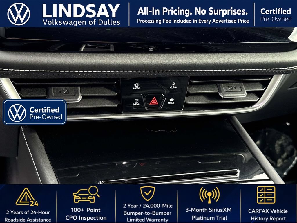 Used 2024 Volkswagen Atlas Cross Sport SE w/ Black Wheel Package AWD/4WD image 20