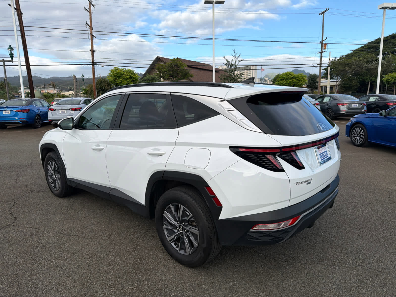 Used 2023 Hyundai Tucson Blue image 4