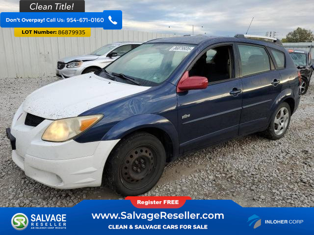 Used 2005 Pontiac Vibe w/ Power Group Value Package