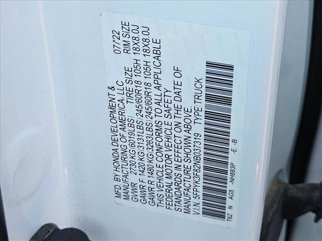 Used 2022 Honda Ridgeline Black Edition image 23