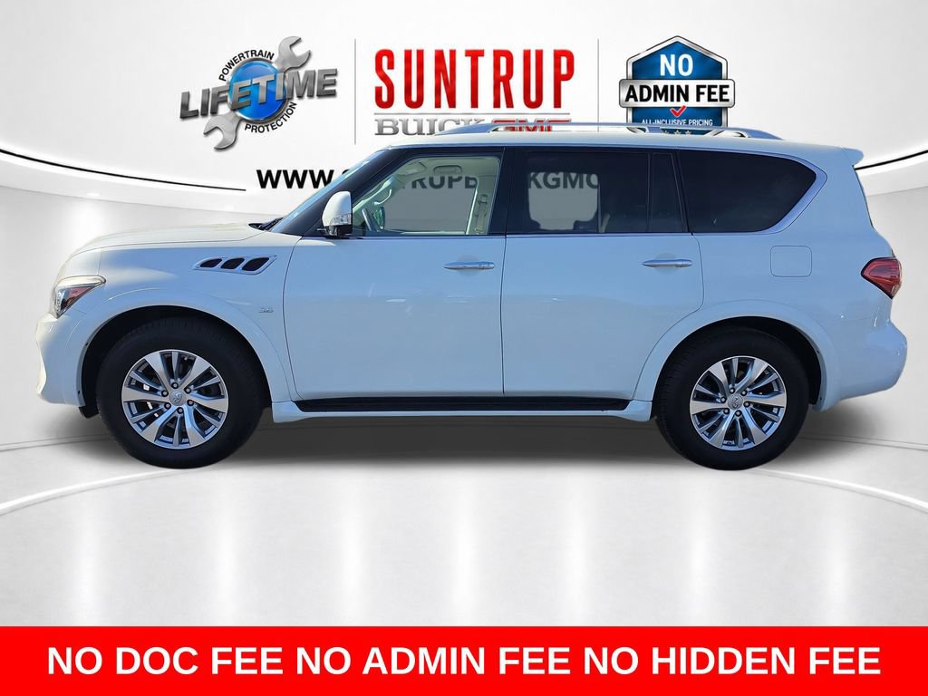 Used 2017 INFINITI QX80 4WD w/ Driver Assistance Package image 2