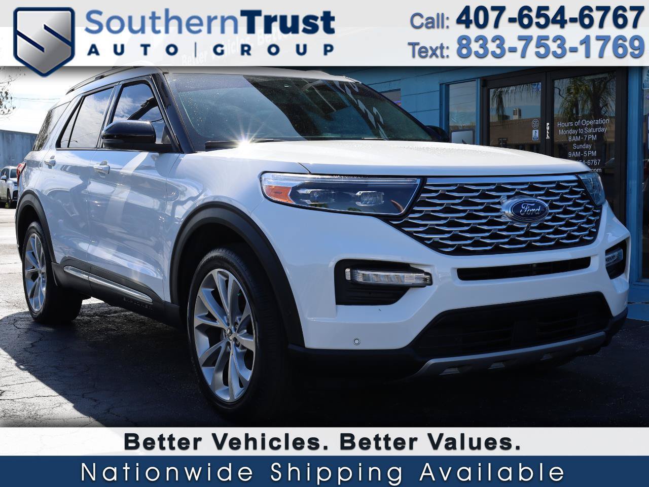 Used 2021 Ford Explorer Platinum AWD/4WD image 1