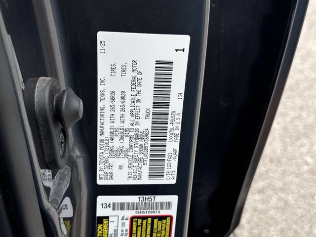 Used 2026 Toyota Tundra SR5 w/ SX Package AWD/4WD image 32