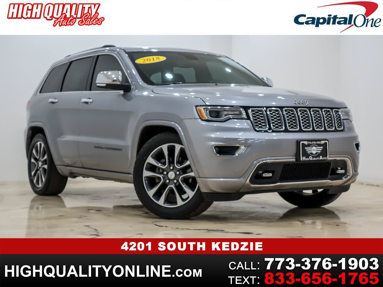 Used 2018 Jeep Grand Cherokee Overland