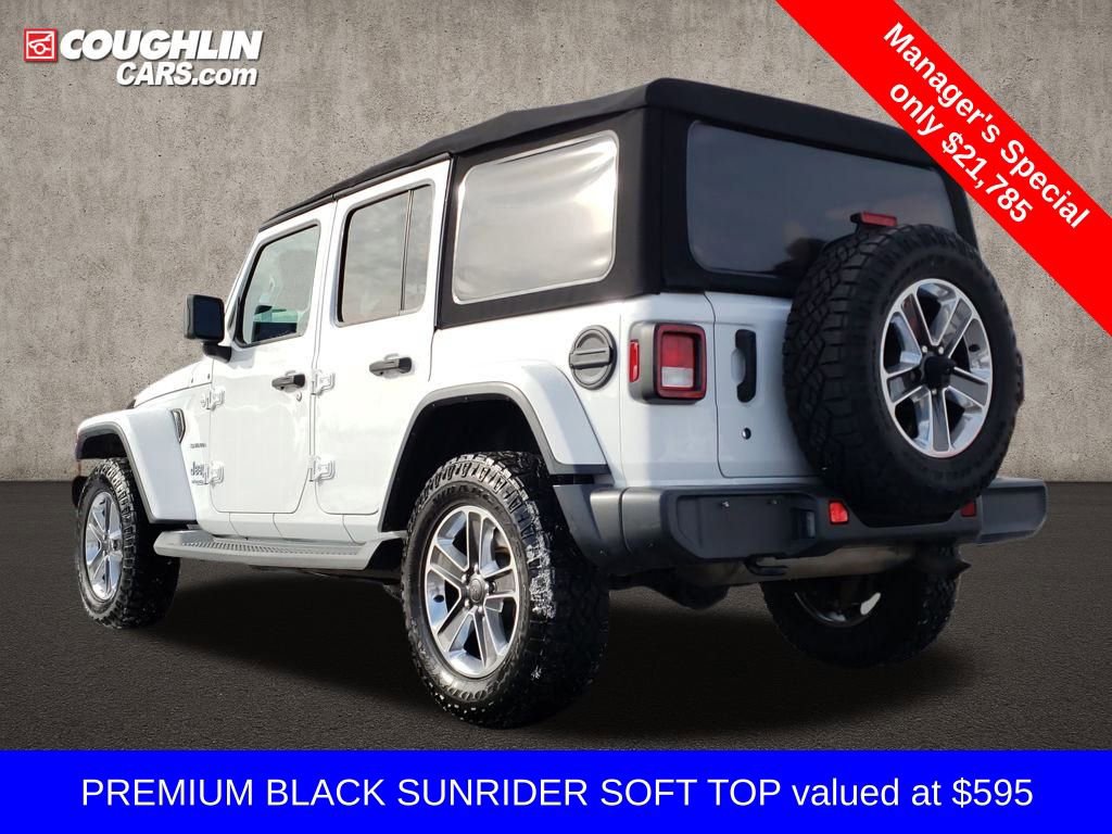 Used 2018 Jeep Wrangler Unlimited Sahara image 4