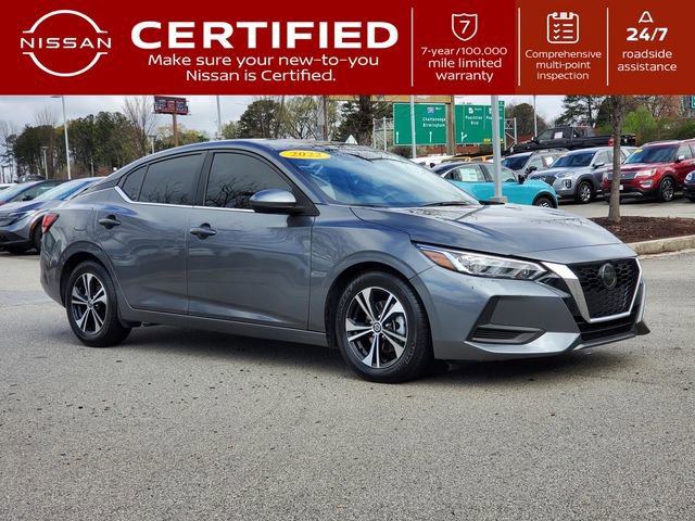 Certified 2022 Nissan Sentra SV w/ All-Weather Package image 1