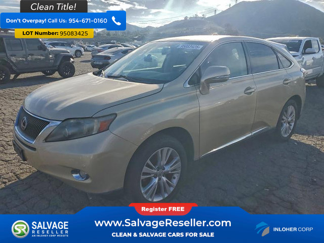 Used 2010 Lexus RX 450h 2WD