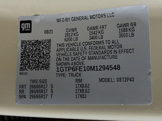 Used 2021 GMC Canyon AT4 w/ Driver Alert Package AWD/4WD image 19