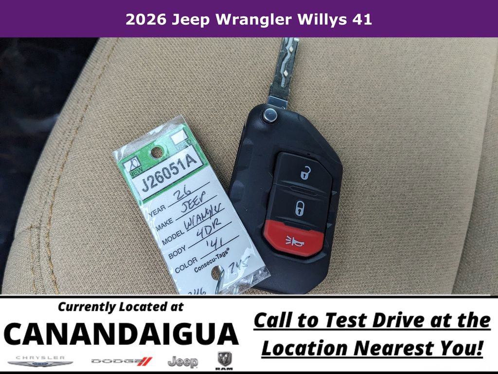 New 2026 Jeep Wrangler Unlimited Sport AWD/4WD image 28