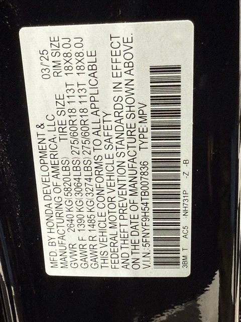 Used 2026 Honda Passport TrailSport image 44