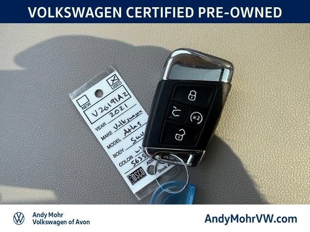 Used 2021 Volkswagen Atlas SEL AWD/4WD image 37