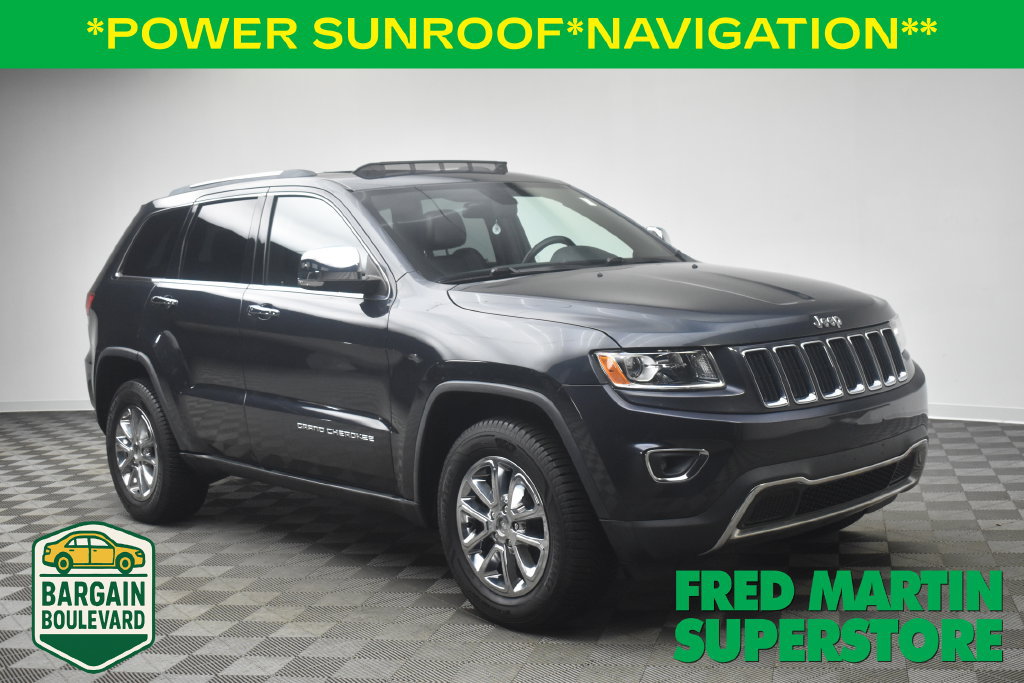 Used 2015 Jeep Grand Cherokee Limited AWD/4WD 360° Tour