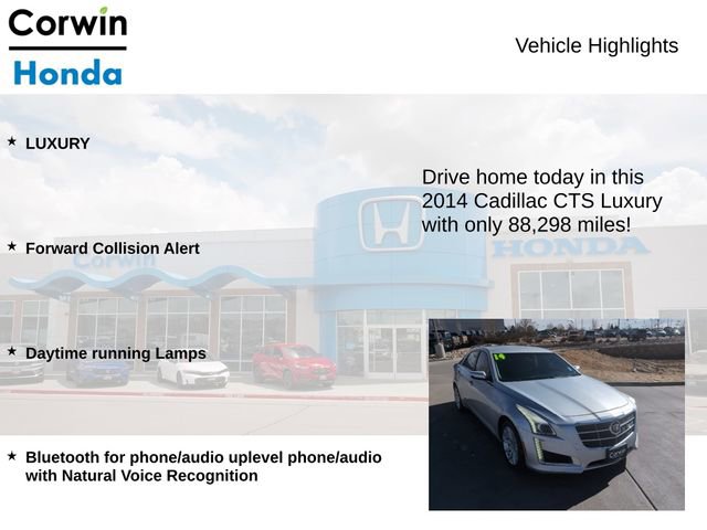 Used 2014 Cadillac CTS Luxury image 6