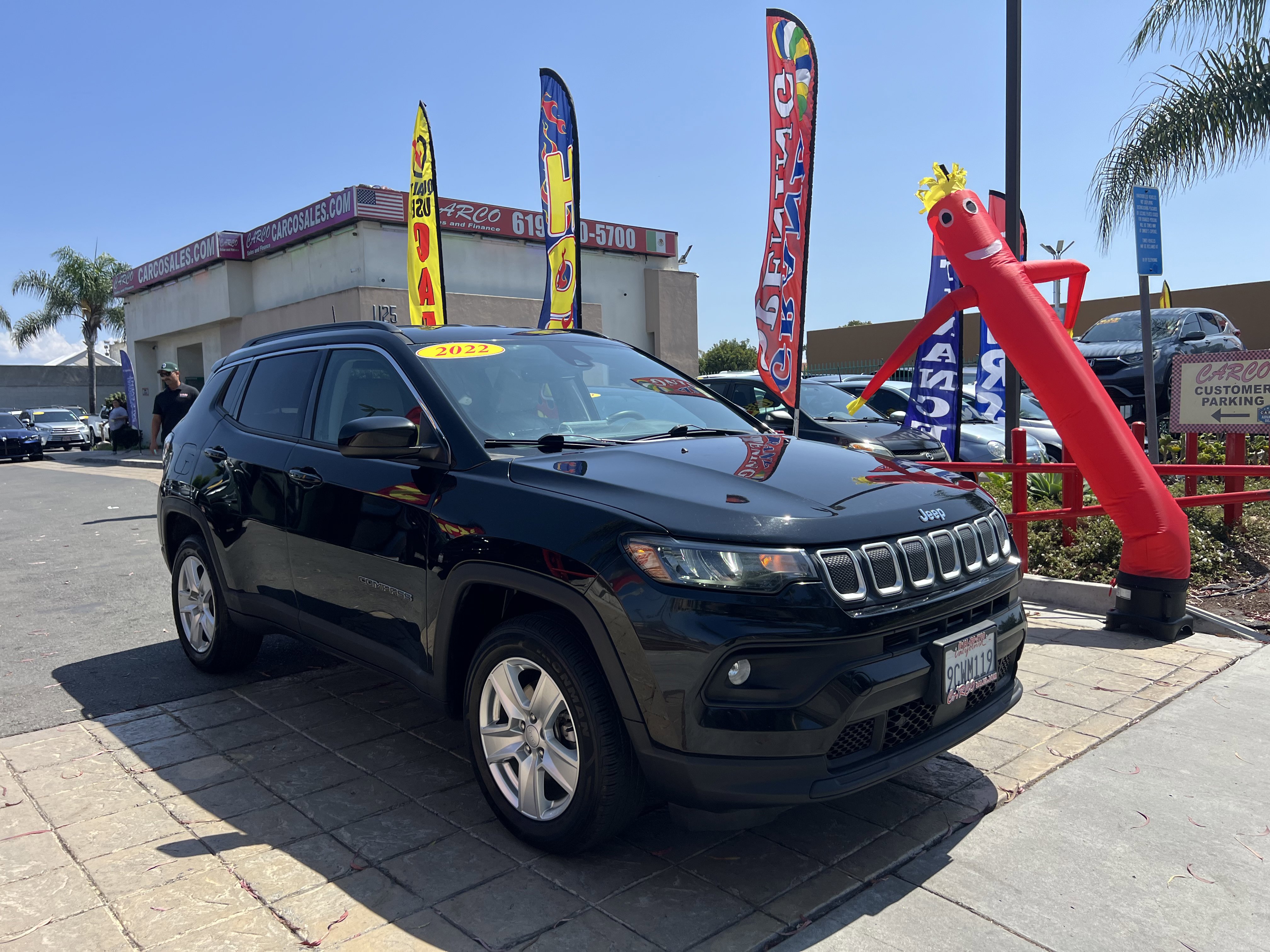 Used 2022 Jeep Compass Latitude AWD/4WD image 2