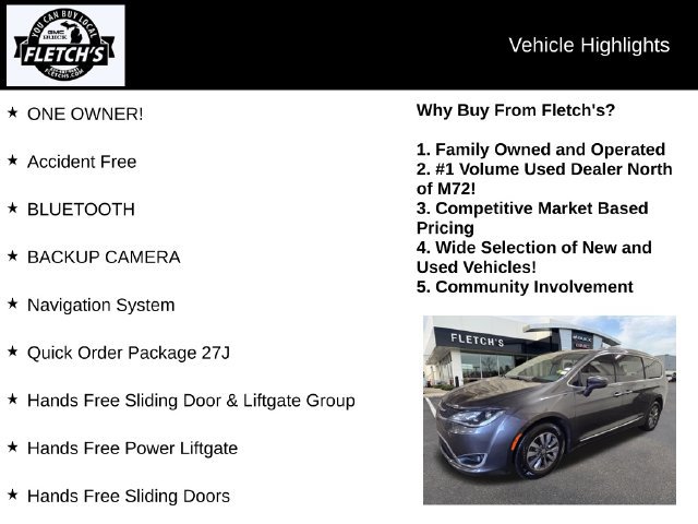 Used 2020 Chrysler Pacifica Touring-L Plus FWD image 2